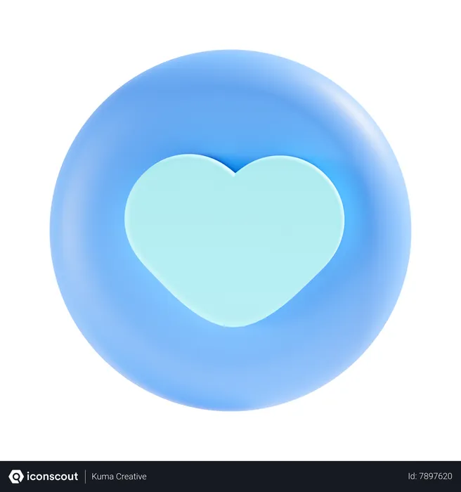 Free Heart  3D Icon