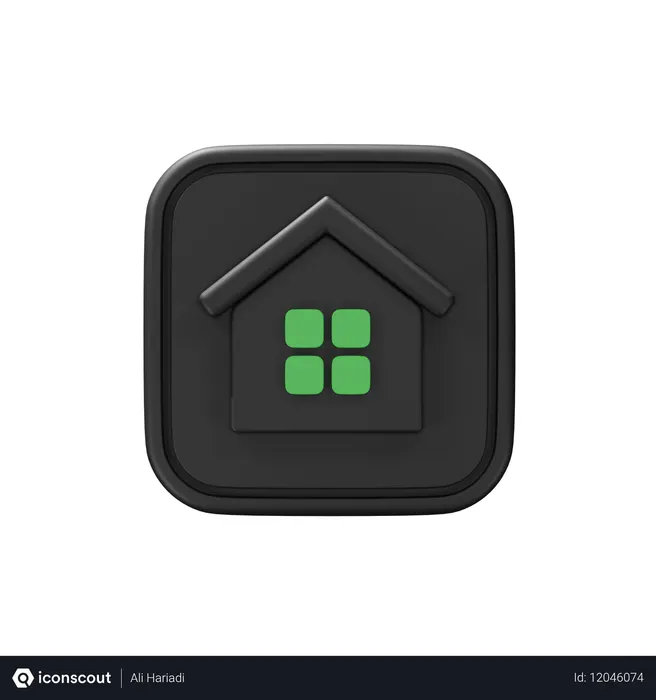 Free Home  3D Icon