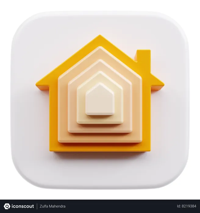 Free Home  3D Icon