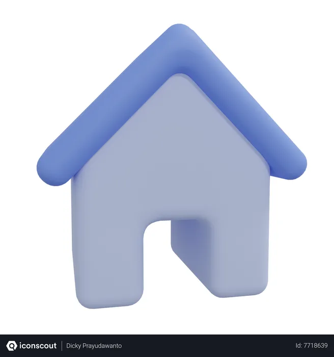Free Home  3D Icon