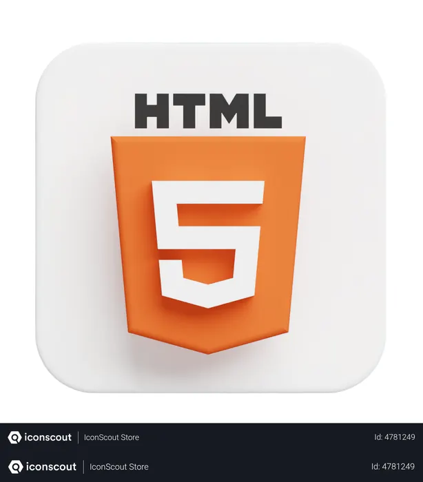 Free Html Logo 3D Illustration