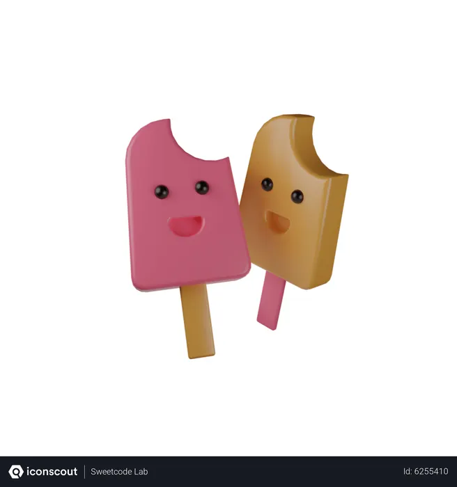 Free Icecream  3D Icon