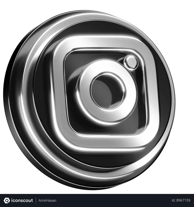 Free Instagram Logo 3D Icon