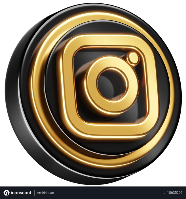 Free Instagram Logo 3D Icon