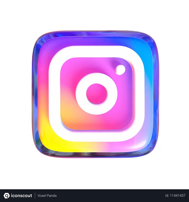 Free Instagram Logo 3D Icon
