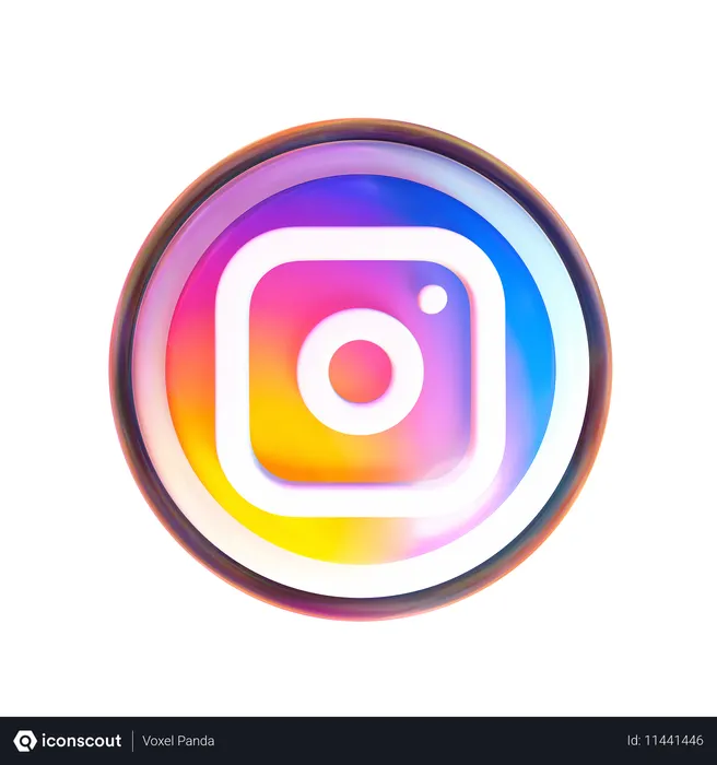 Free Instagram Logo 3D Icon