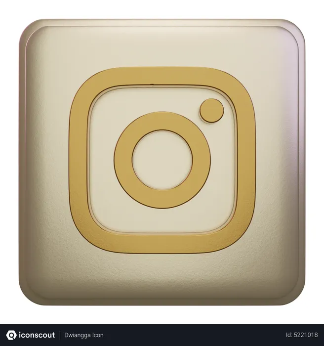 Free Instagram Logo 3D Icon