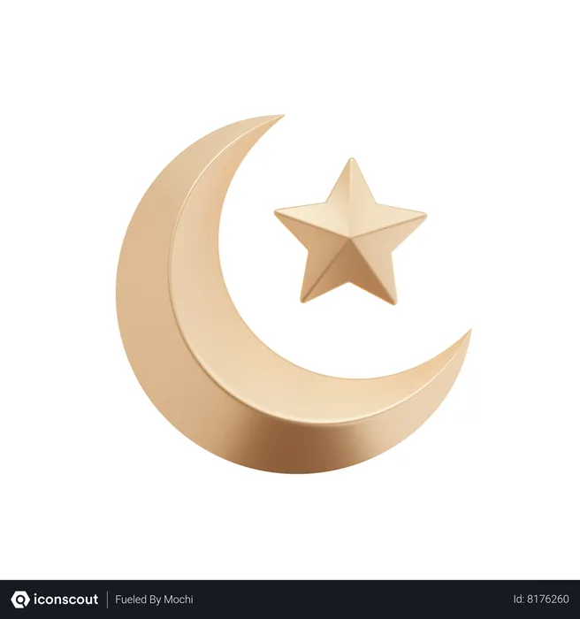 Free Islamic Symbol  3D Icon