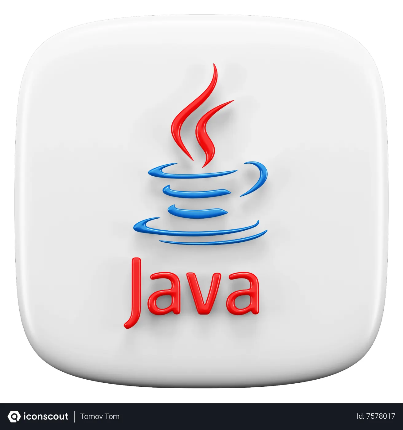 Free Java 3D Icon - Free Download Logos 3D Icons | IconScout