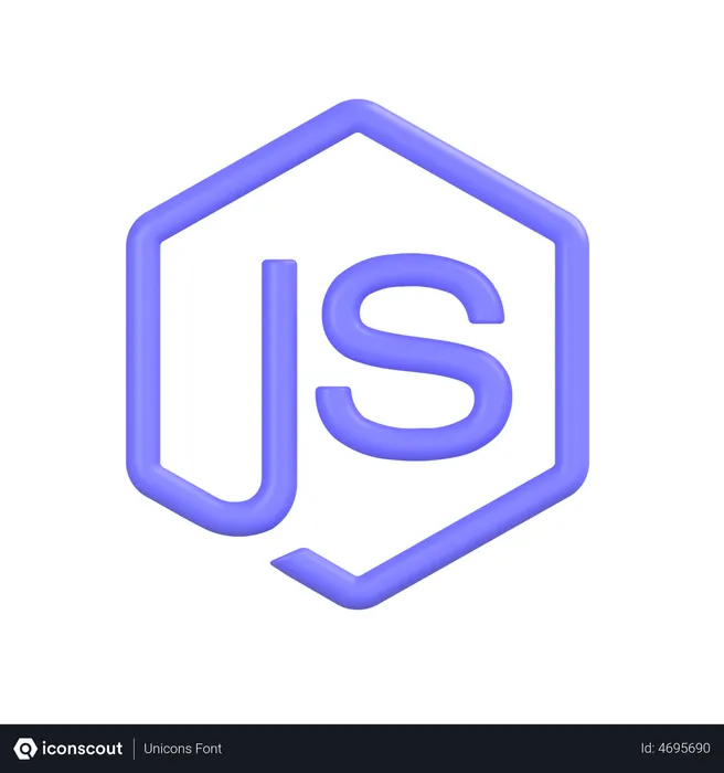 Free Java-script Logo 3D Icon