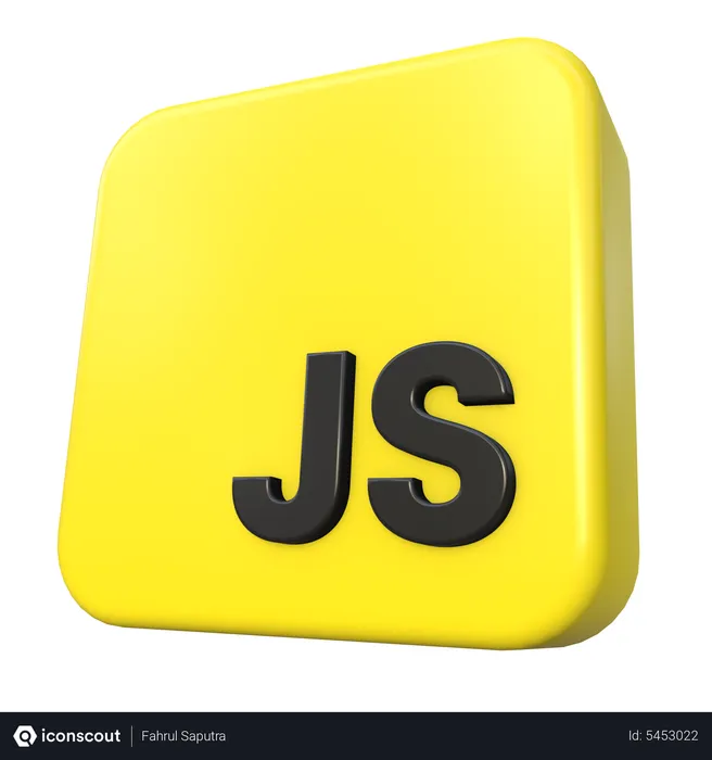 Free Javascript Logo Logo 3D Icon