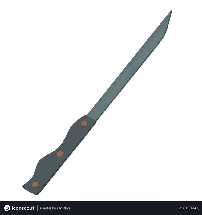 Free Knife  3D Icon