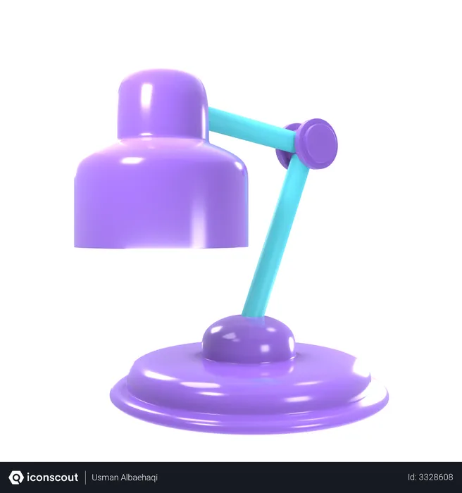 Free Lampe de bureau  3D Illustration