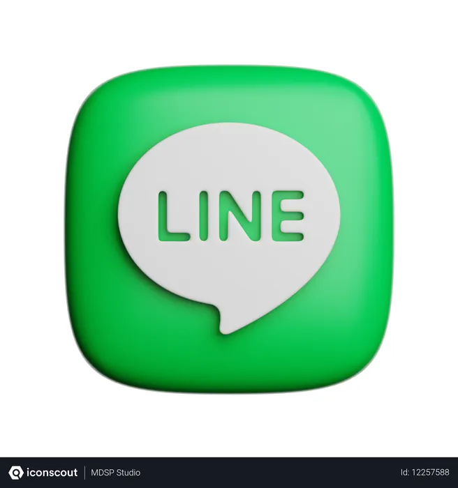 Free Line Logo 3D Icon
