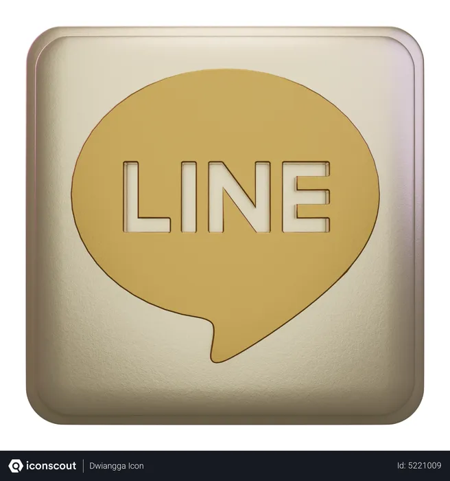 Free Line Logo 3D Icon