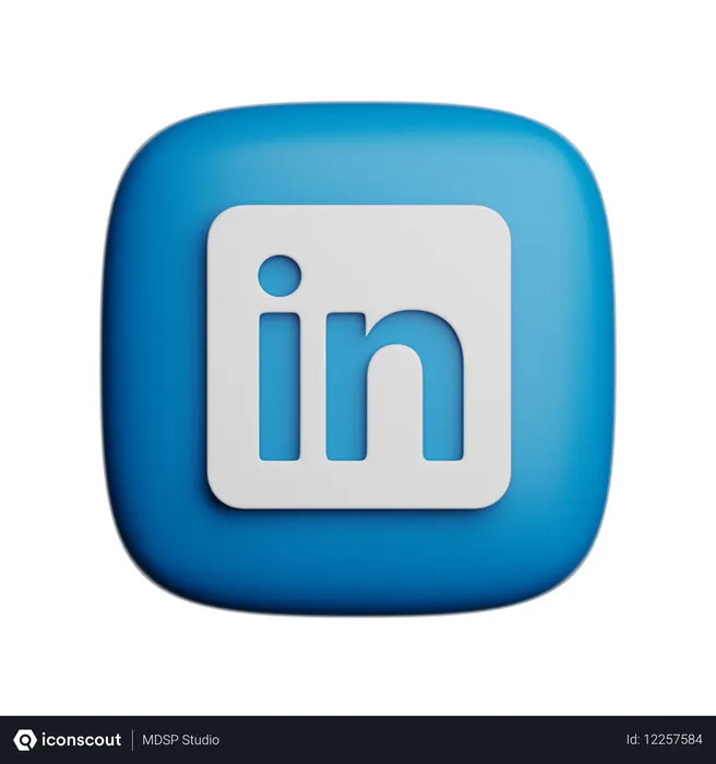 Free Vinculado em Logo 3D Icon