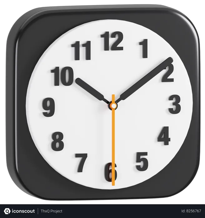 Free Logo de l'application d'horloge Apple  3D Icon