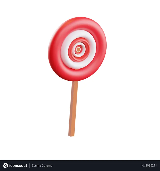 Free Lollipop  3D Icon