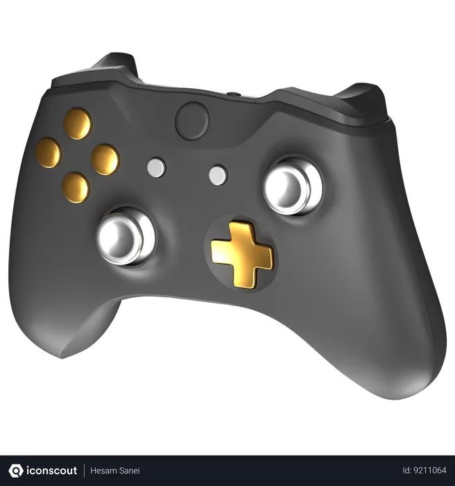 Free Une manette  3D Icon