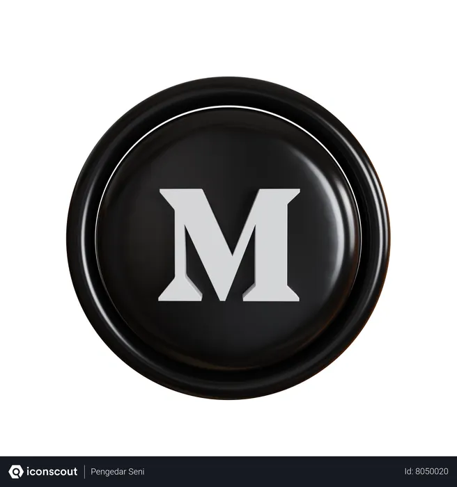 Free Medium Logo 3D Icon
