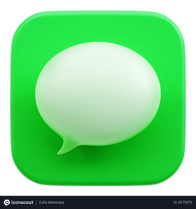 Free Messages  3D Icon