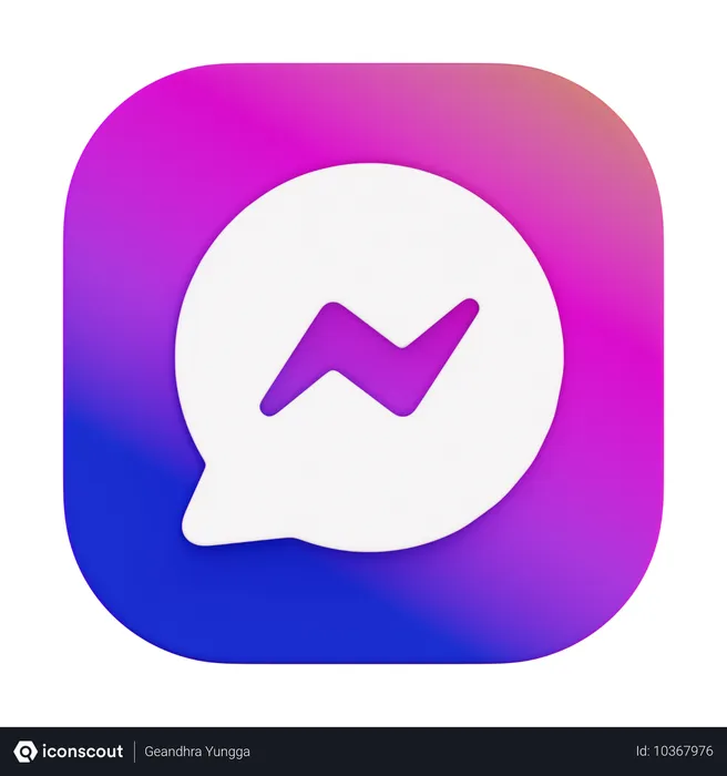 Free Messenger  3D Icon