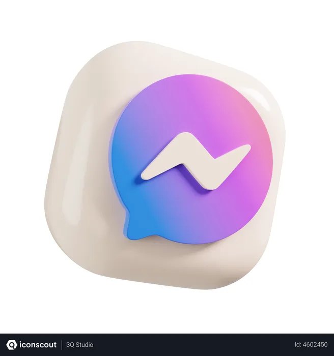 Free Messenger Logo Logo 3D Logo