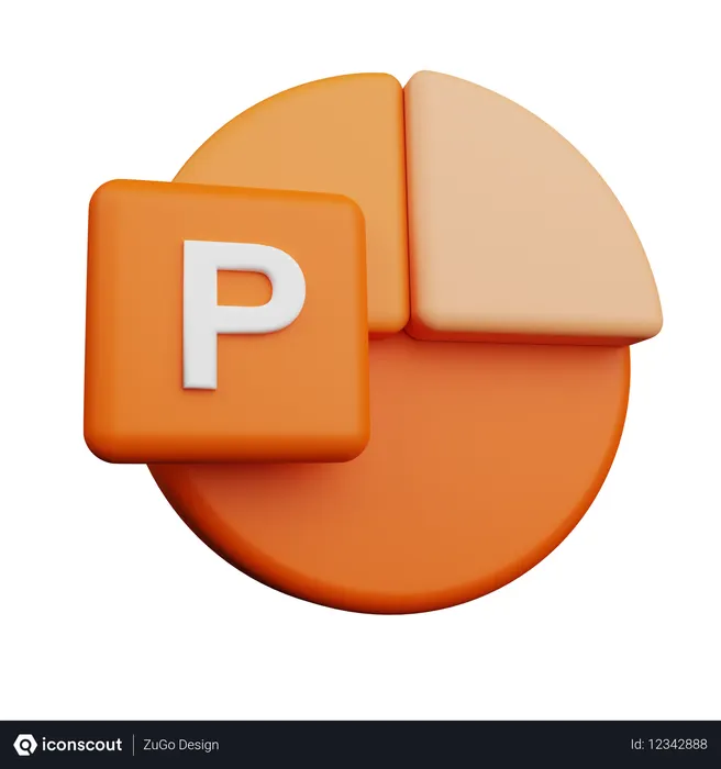 Free Microsoft Powerpoint  3D Icon
