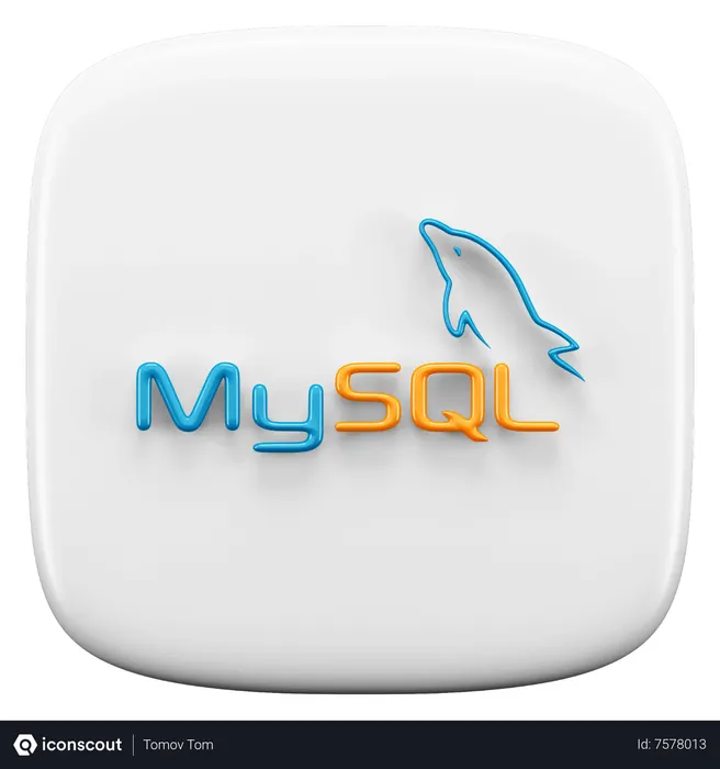 Free MySQL 3D Icon - Free Download Logos 3D Icons | IconScout