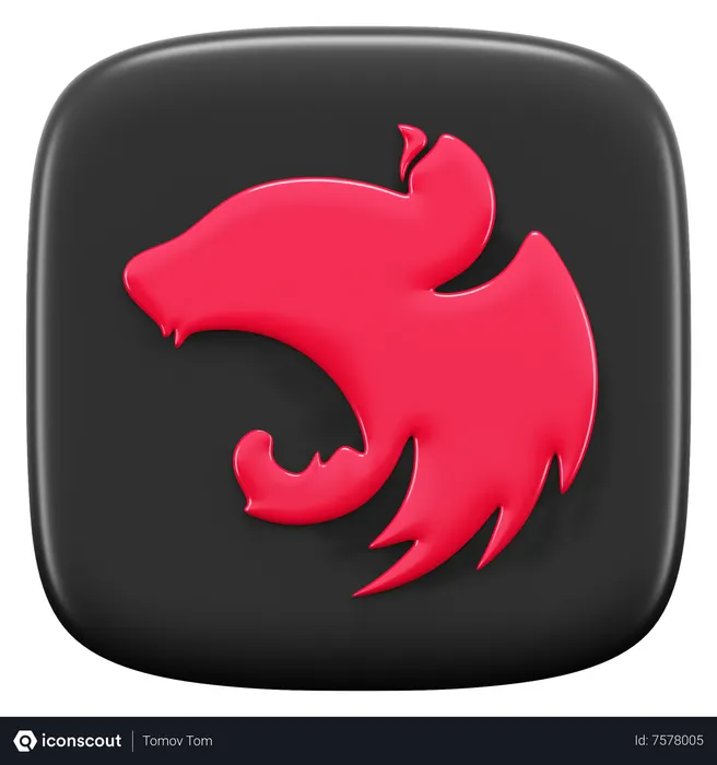Free NestJS Logo 3D Icon