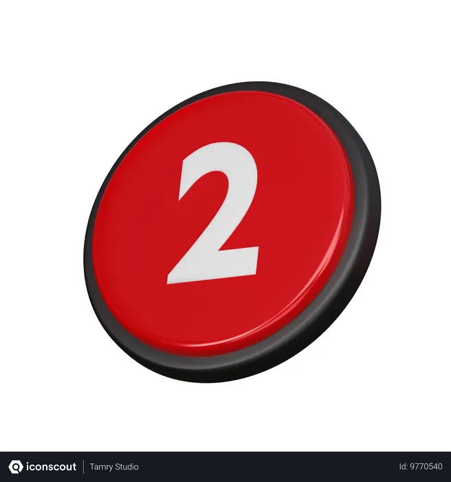 Free Numéro 02  3D Icon