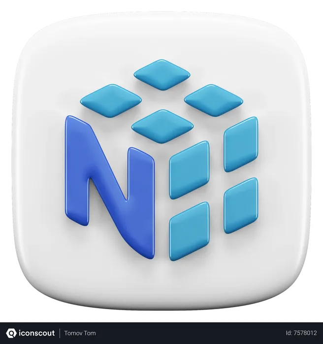 Free NumPy Logo 3D Icon