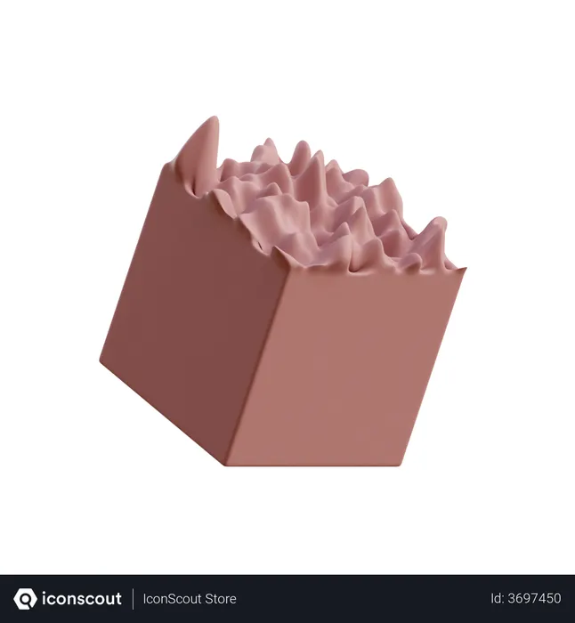 Free One Sided Ripples  3D Icon