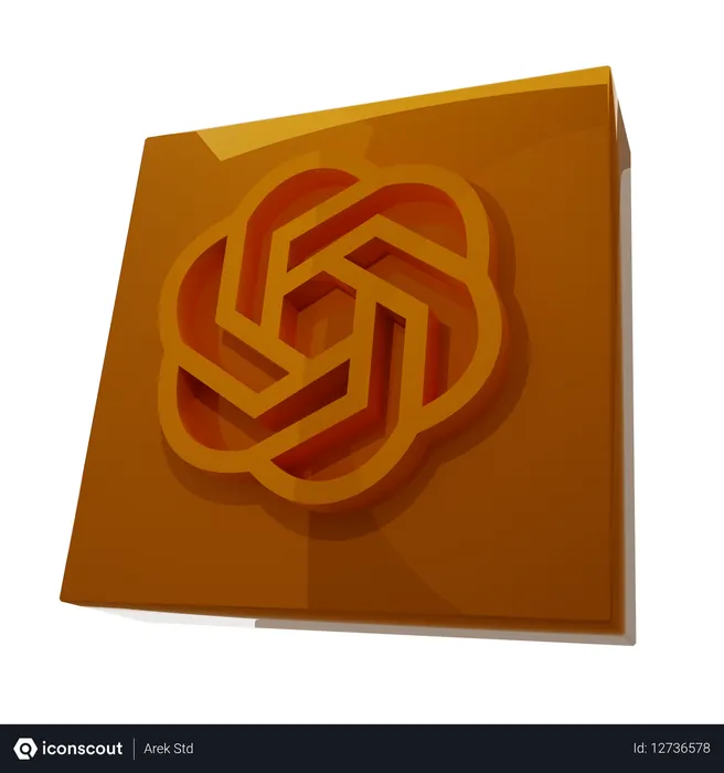 Free Chat de ouro  3D Icon