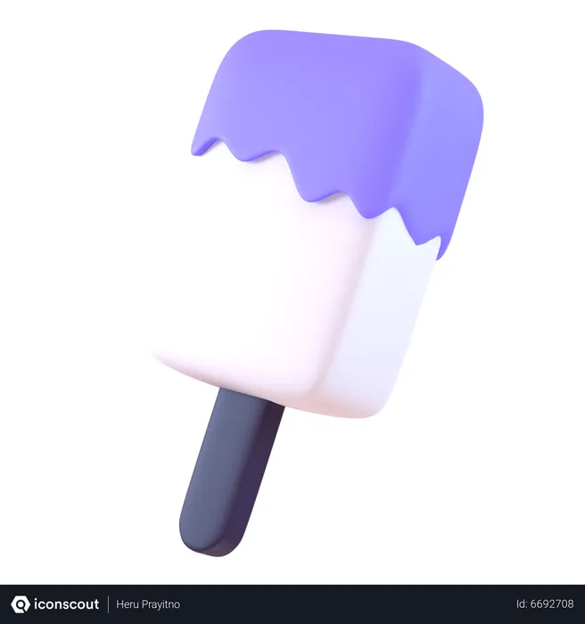 Free Paleta de hielo  3D Icon