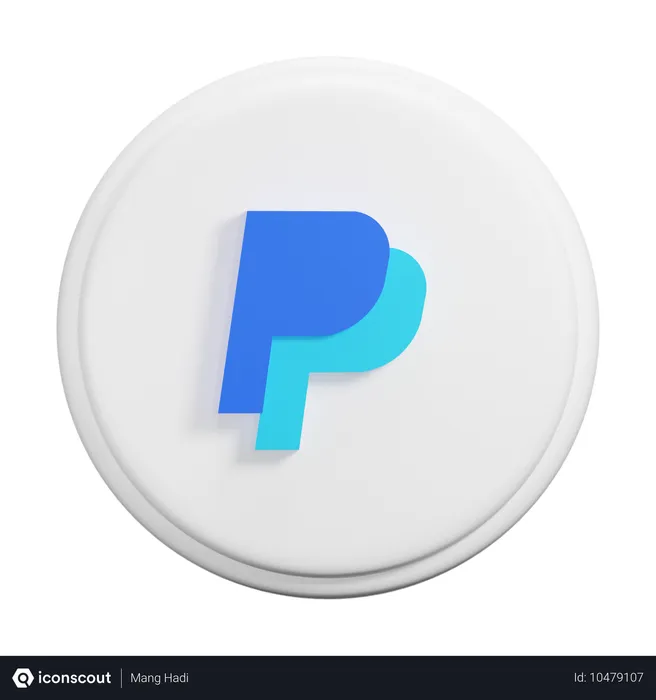 Free PayPal Logo 3D Icon