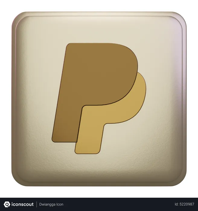 Free Paypall Logo 3D Icon