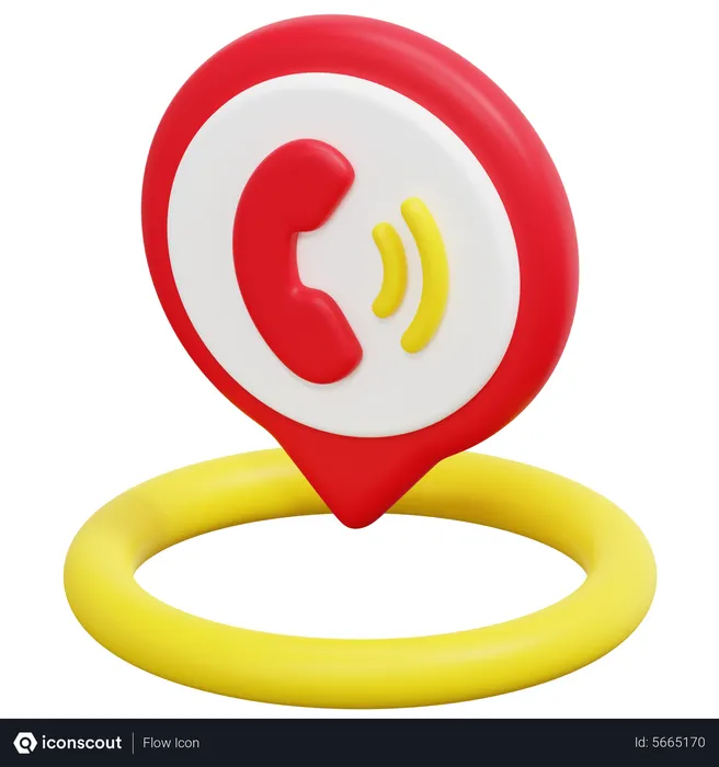 Free Phone Location  3D Icon