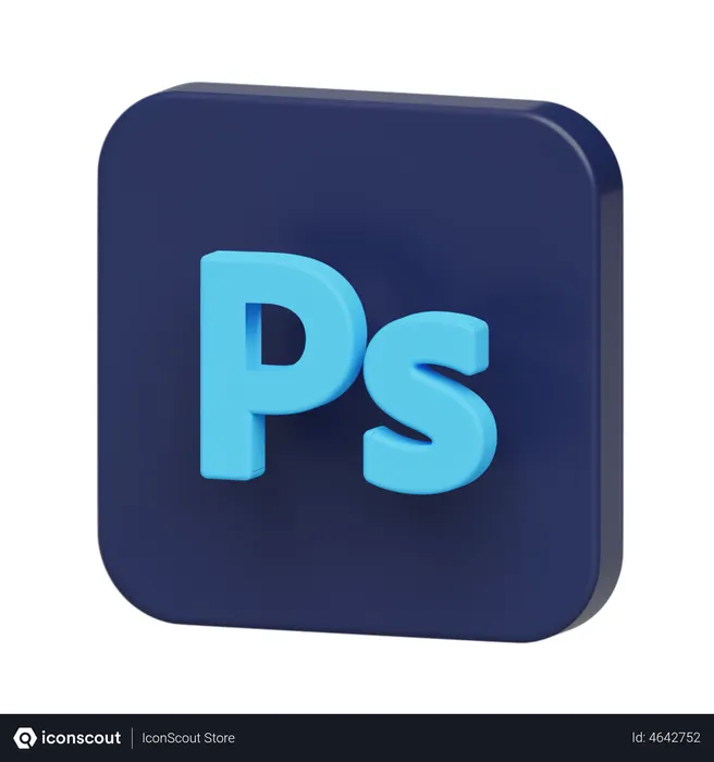Free Photoshop Logo Logo 3D Illustration