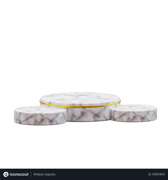 Free Podium en marbre  3D Icon