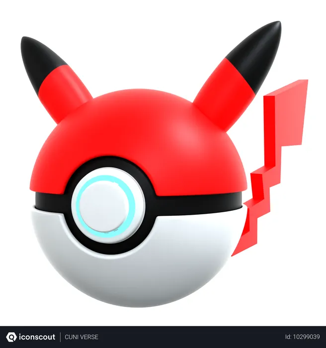 Free Pokebolas  3D Icon