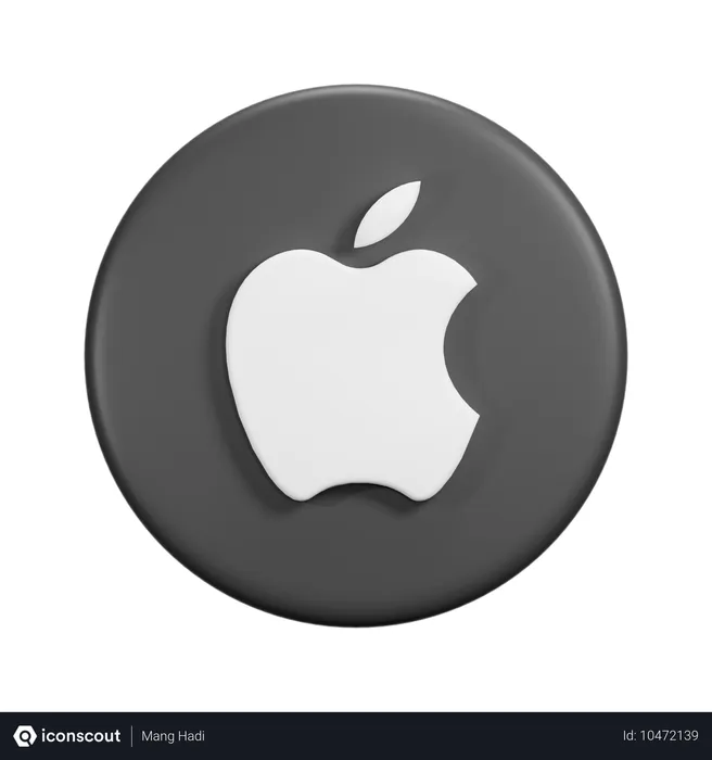 Free Pomme Logo 3D Icon