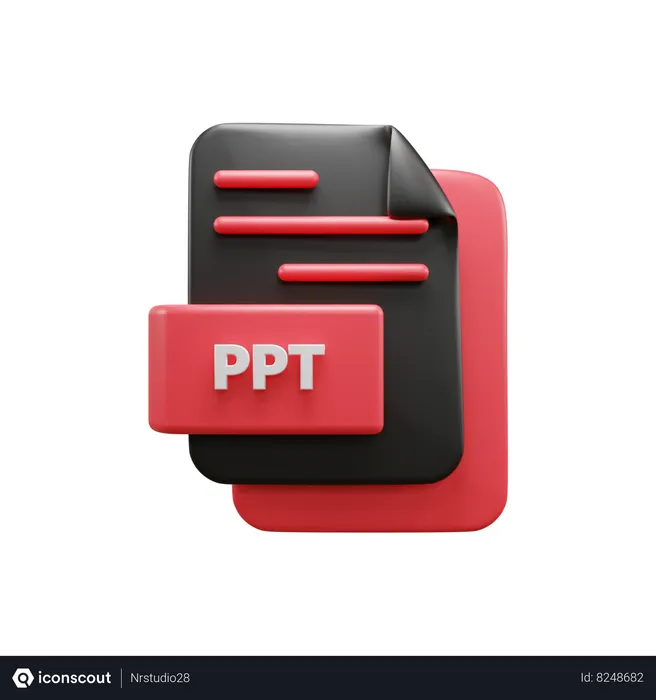 Free Ppt  3D Icon