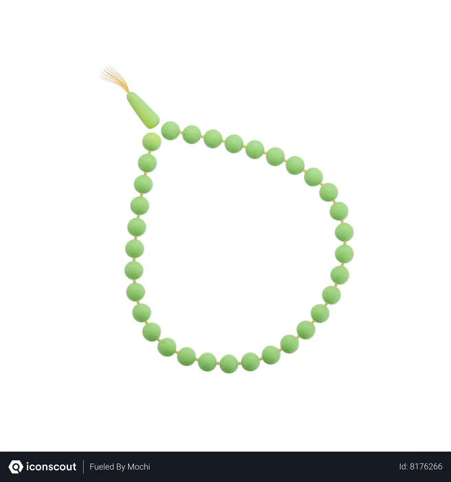 Free Prayer Beads  3D Icon