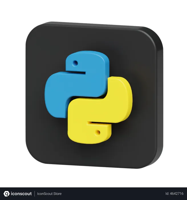 Free Python Logo Logo 3D Illustration