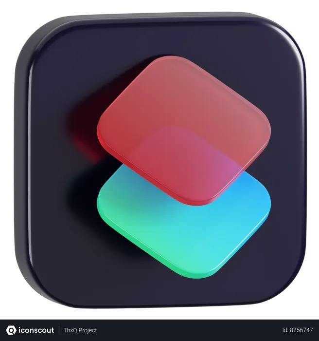 Free Raccourcis pomme  3D Icon