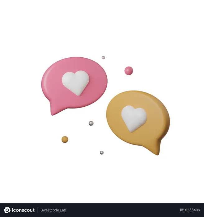 Free Romantic Messages  3D Icon