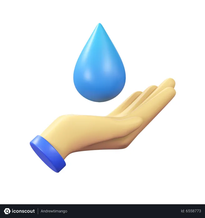 Free Save Water  3D Icon