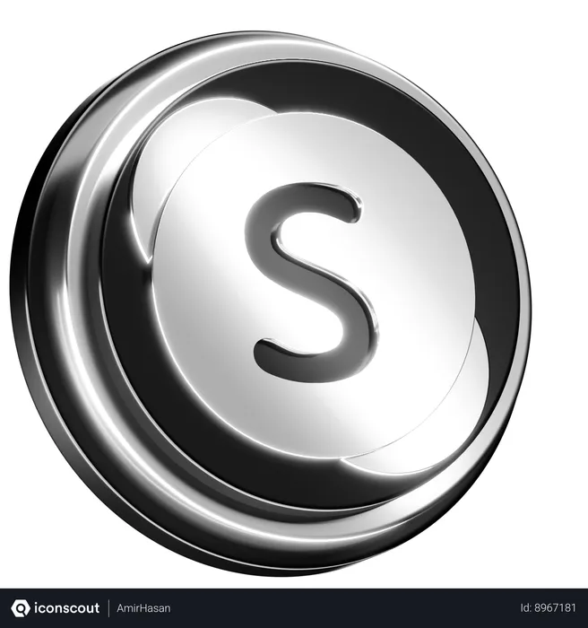 Free Skype Logo 3D Icon