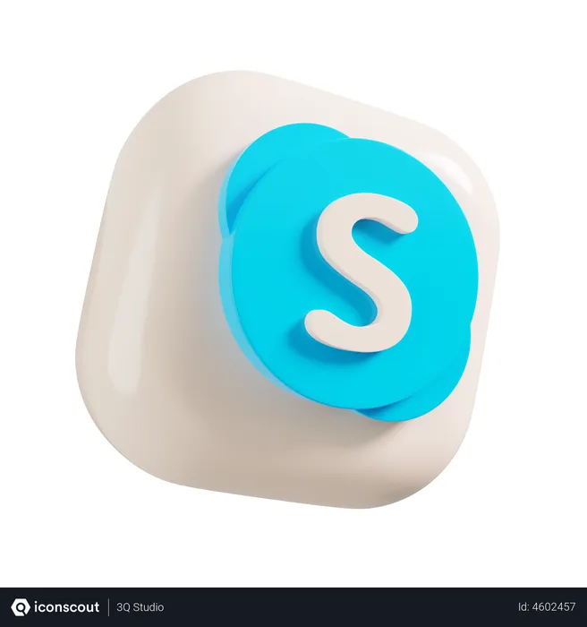 Free Skype Logo Logo 3D Logo